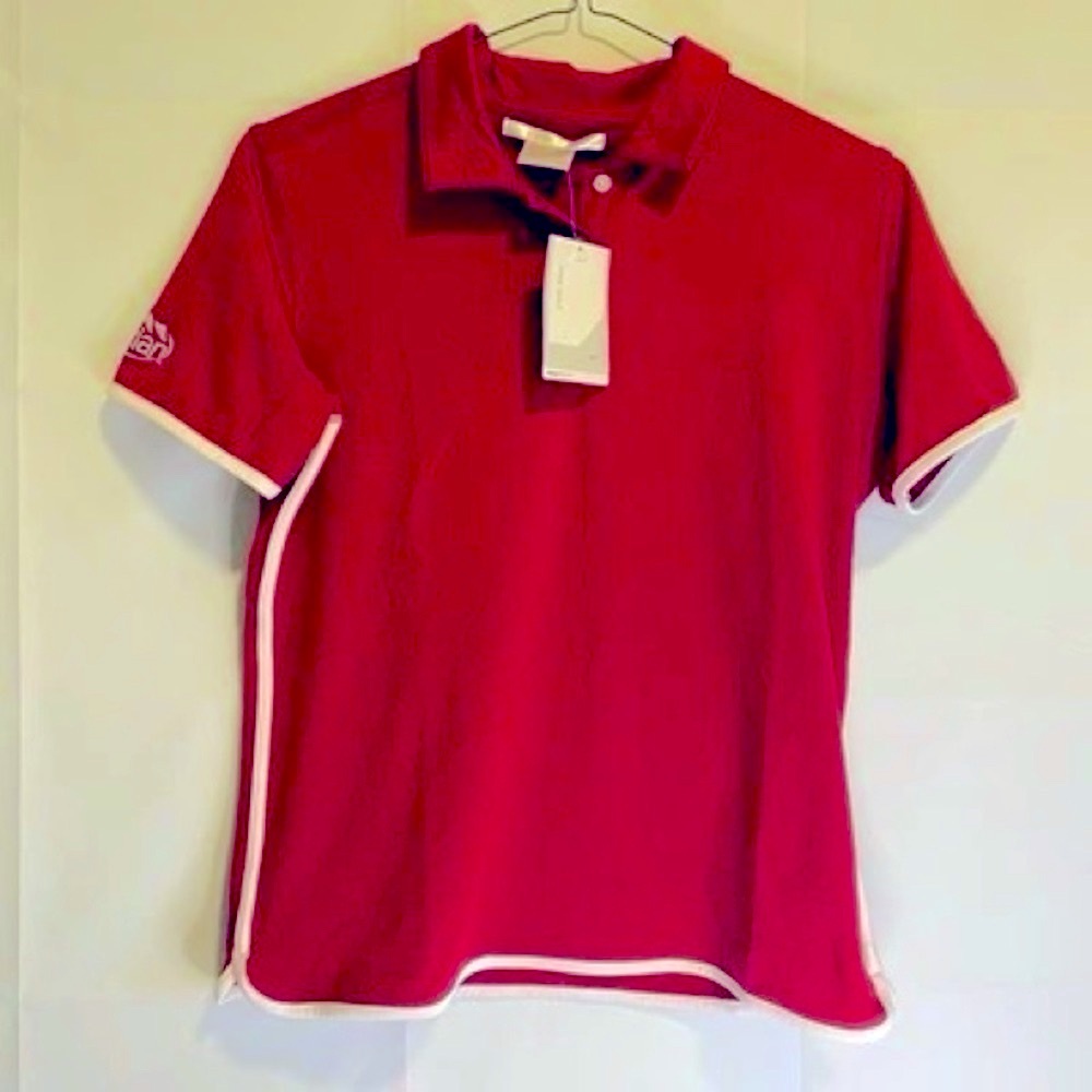 Nike Dri-Fit Golf women’s polo red NWT sz M